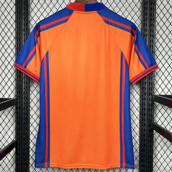 Barcelona 1997/98 Retro Away Jersey Fan Version - Back View | KFCOOL