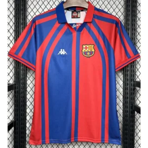 Barcelona 1997/98 Retro Home Jersey Fan Version - Front View Barcelona 1997/98 Retro Home Jersey Fan Version - Front View | KFCOOL