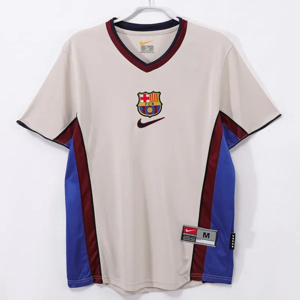 Barcelona 1998/99 Retro Away Jersey Fan Version - Front View Barcelona 1998/99 Retro Away Jersey Fan Version - Front View | KFCOOL