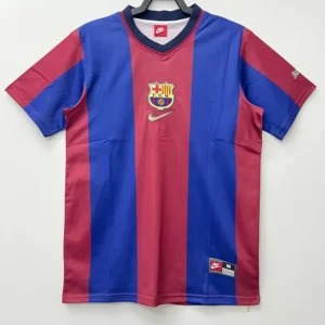 Barcelona 1998/99 Retro Home Jersey Fan Version - Front View Barcelona 1998/99 Retro Home Jersey Fan Version - Front View | KFCOOL