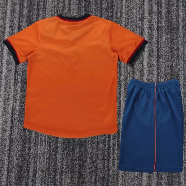 Barcelona 1998/99 Retro Third Kids Kit Fan Version - Back View | KFCOOL