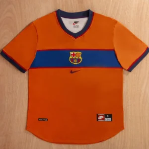 Barcelona 1999/00 Retro Third Jersey Fan Version - Front View Barcelona 1999/00 Retro Third Jersey Fan Version - Front View | KFCOOL