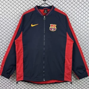 Barcelona 1999/00 Retro Windbreaker - Front View Barcelona 1999/00 Retro Windbreaker - Front View | KFCOOL