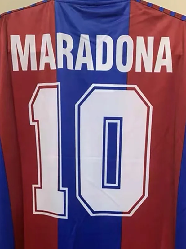 Barcelona 1980/82 Retro Home Jersey Fan Version - Back View | KFCOOL
