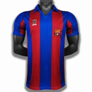 Barcelona 1990/92 Retro Home Jersey Fan Version - Front View | KFCOOL