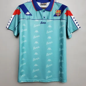 Barcelona 1992/95 Retro Away Jersey Fan Version - Front View Barcelona 1992/95 Retro Away Jersey Fan Version - Front View | KFCOOL