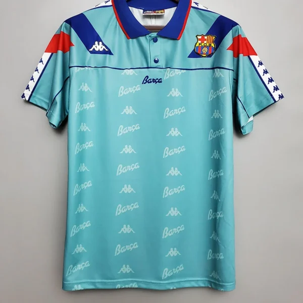 Barcelona 1992/95 Retro Away Jersey Fan Version - Front View | KFCOOL