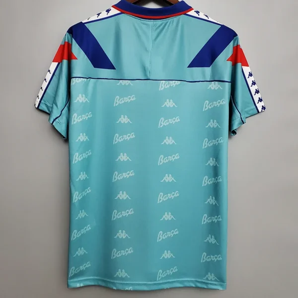 Barcelona 1992/95 Retro Away Jersey Fan Version - Back View | KFCOOL