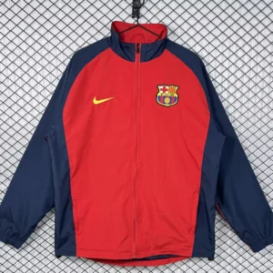 Barcelona 1998/00 Retro Windbreaker - Front View Barcelona 1998/00 Retro Windbreaker - Front View | KFCOOL