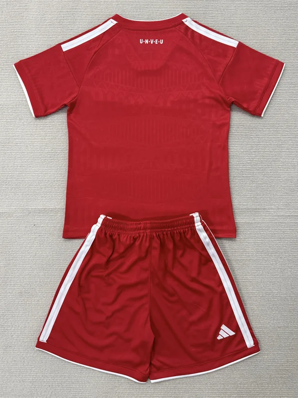 Union Berlin 2026/27 Home Kids Kit Fan Version - Back View | KFCOOL