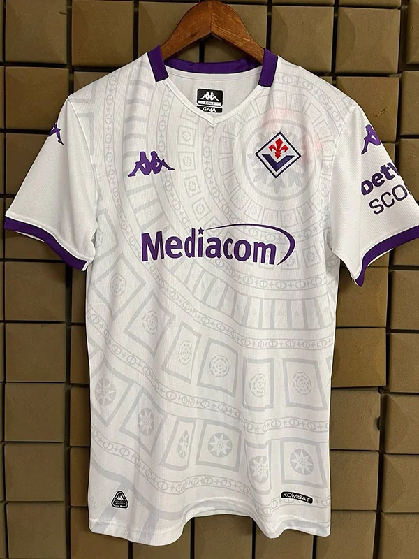 Fiorentina 2025/26 Away Jersey Fan Version - Detail View 3 | KFCOOL