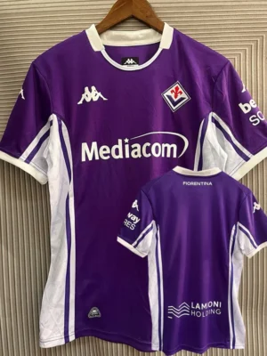 Fiorentina 2025/26 Home Jersey Fan Version - Front View Fiorentina 2025/26 Home Jersey Fan Version - Front View | KFCOOL