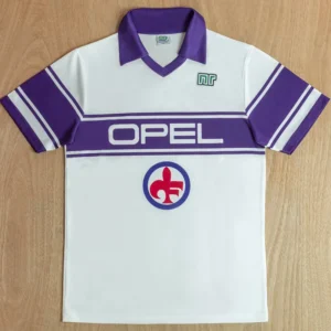 Fiorentina 1984/85 Retro Away Jersey Fan Version - Front View | KFCOOL