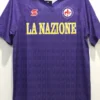 Fiorentina 1989/90 Retro Home Jersey Fan Version - Front View Fiorentina 1989/90 Retro Home Jersey Fan Version - Front View | KFCOOL