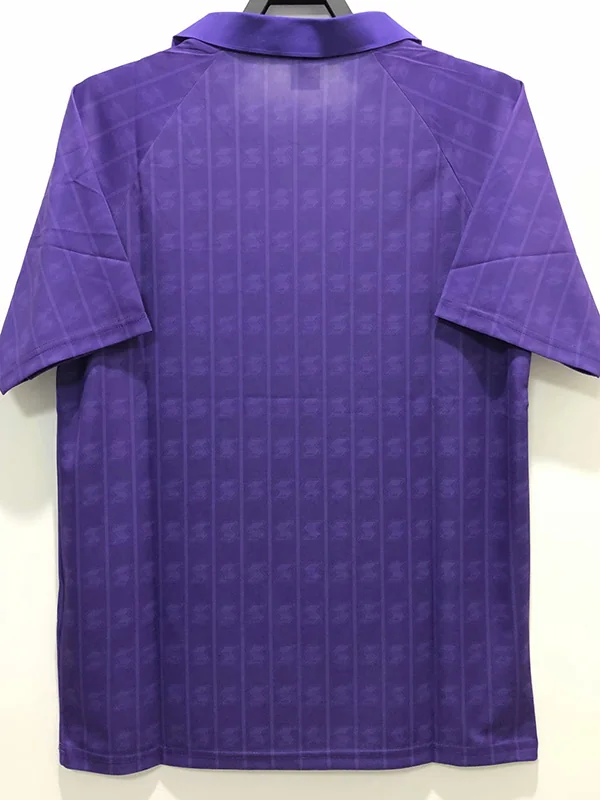Fiorentina 1989/90 Retro Home Jersey Fan Version - Back View Fiorentina 1989/90 Retro Home Jersey Fan Version - Back View | KFCOOL