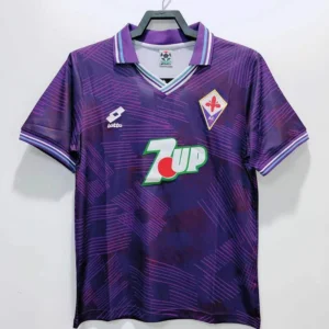 Fiorentina 1992/93 Retro Home Jersey Fan Version - Front View Fiorentina 1992/93 Retro Home Jersey Fan Version - Front View | KFCOOL