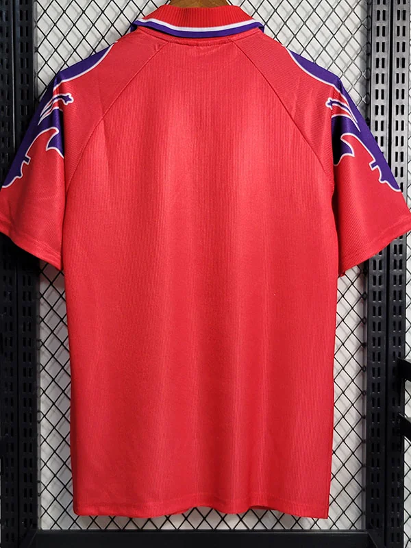 Fiorentina 1995/96 Retro Third Jersey Fan Version - Back View | KFCOOL