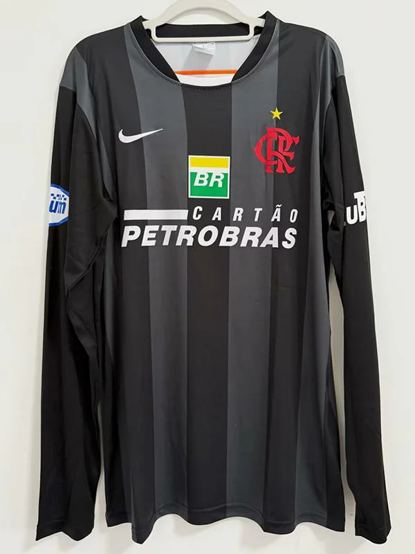 Flamengo 2007/08 Retro Goalkeeper Long Sleeve Jersey Fan Version - Front View | KFCOOL