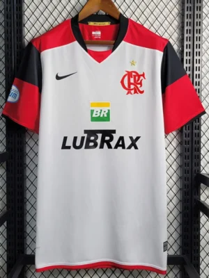 Flamengo 2008/09 Retro Away Jersey Fan Version - Front View | KFCOOL