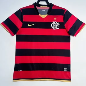 Flamengo 2008/09 Retro Home Jersey Fan Version - Front View | KFCOOL