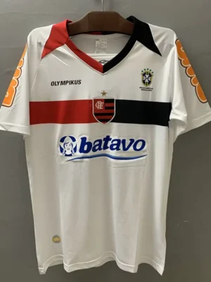 Flamengo 2010/11 Retro Away Jersey Fan Version - Front View | KFCOOL