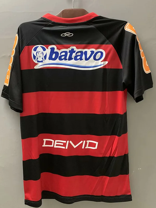 Flamengo 2010/11 Retro Home Jersey Fan Version - Back View | KFCOOL