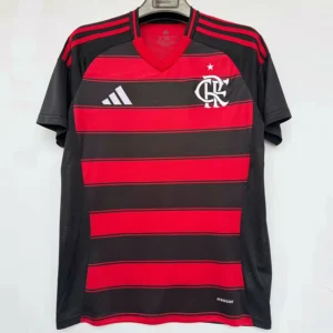 Flamengo 2025/26 Home Jersey Fan Version - Front View Flamengo 2025/26 Home Jersey Fan Version - Front View | KFCOOL
