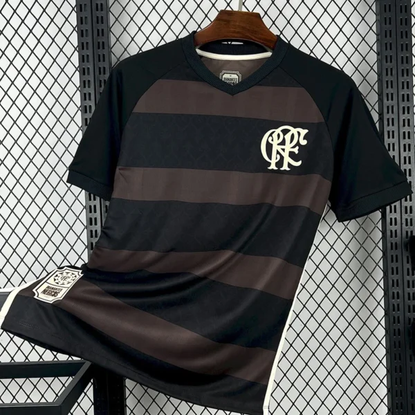 Flamengo 2025/26 Brown Special Edition Training Shirt - Front View | KFCOOL