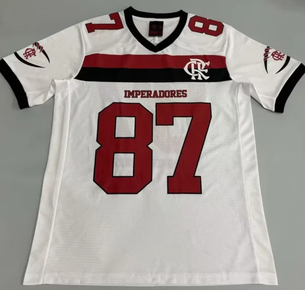 Flamengo 2025/26 White Special Edition Training Shirt - Front View Flamengo 2025/26 White Special Edition Training Shirt - Front View | KFCOOL