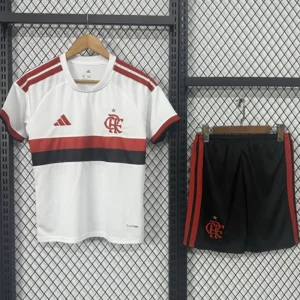 Flamengo 2026/27 Away Kids Kit Fan Version - Front View Flamengo 2026/27 Away Kids Kit Fan Version - Front View | KFCOOL