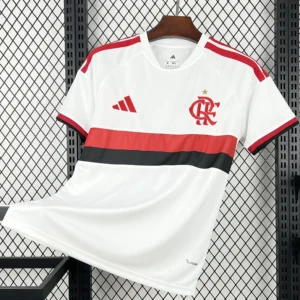 Flamengo 2026/27 Away White Jersey Fan Version - Front View Flamengo 2026/27 Away White Jersey Fan Version - Front View | KFCOOL