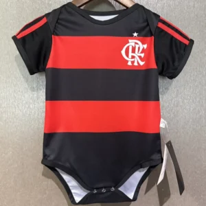 Flamengo 2026/27 Home Baby Bodysuit - Front View Flamengo 2026/27 Home Baby Bodysuit - Front View | KFCOOL