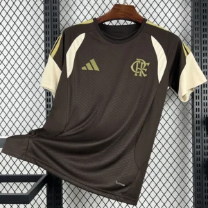 Flamengo 2026/27 Brown Training Shirt - Front View Flamengo 2026/27 Brown Training Shirt - Front View | KFCOOL