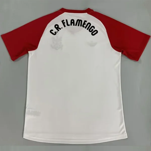 Flamengo 2026/27 White Training Shirt - Back View Flamengo 2026/27 White Training Shirt - Back View | KFCOOL