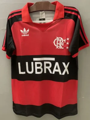 Flamengo 1986/87 Retro Home Jersey Fan Version - Front View | KFCOOL
