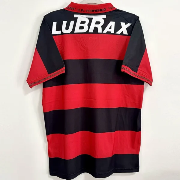 Flamengo 1992/93 Retro Home Jersey Fan Version - Back View | KFCOOL