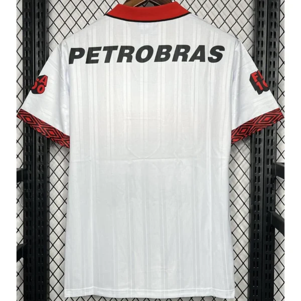 Flamengo 1995/96 Retro Away Jersey Fan Version - Back View | KFCOOL