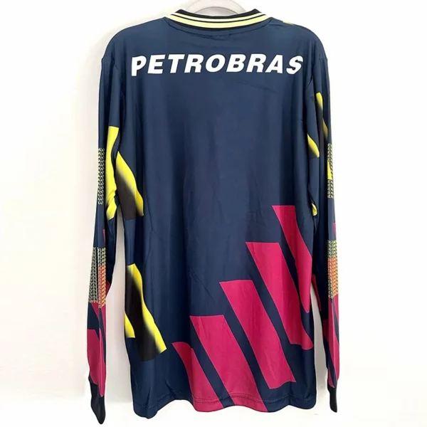 Flamengo 1997/98 Retro Goalkeeper Long Sleeve Jersey Fan Version - Back View | KFCOOL