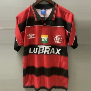 Flamengo 1997/98 Retro Home Jersey Fan Version - Front View | KFCOOL