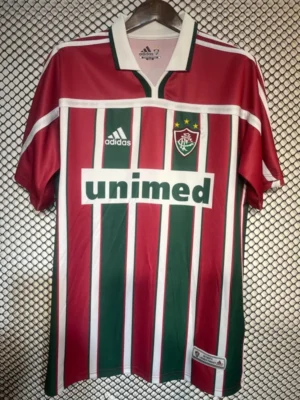 Fluminense 2001/02 Retro Home Jersey Fan Version - Front View | KFCOOL