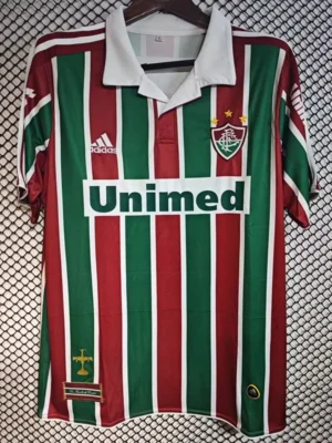 Fluminense 2010/11 Retro Home Jersey Fan Version - Front View | KFCOOL