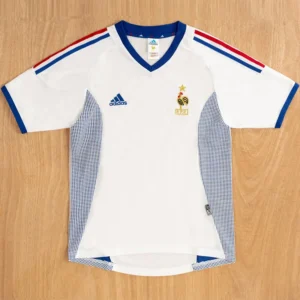 France 2002/03 Retro Away Jersey Fan Version - Front View | KFCOOL