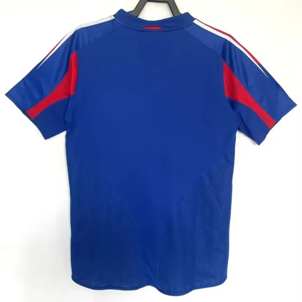 France 2004/05 Retro Home Jersey Fan Version - Back View | KFCOOL