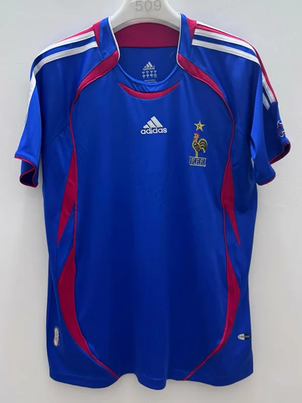 France 2006/07 Retro Home Jersey Fan Version - Front View France 2006/07 Retro Home Jersey Fan Version - Front View | KFCOOL