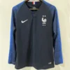 France 2018/19 Home Long Sleeve Jersey Fan Version - Front View | KFCOOL