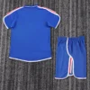 France 2000 Retro Home Kids Kit Fan Version - Back View | KFCOOL