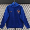 France 2025/26 Blue Hoody - Front View | KFCOOL