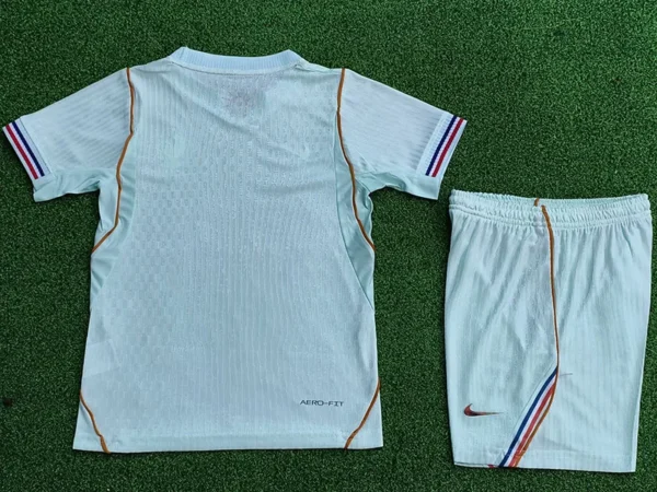 France 2026/27 Away Kids Kit Player Version - Detail View 3 | KFCOOL