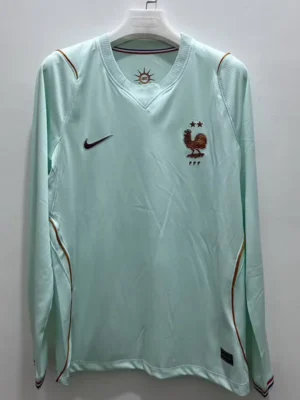 France 2026/27 Away Long Sleeve Jersey Fan Version - Front View | KFCOOL