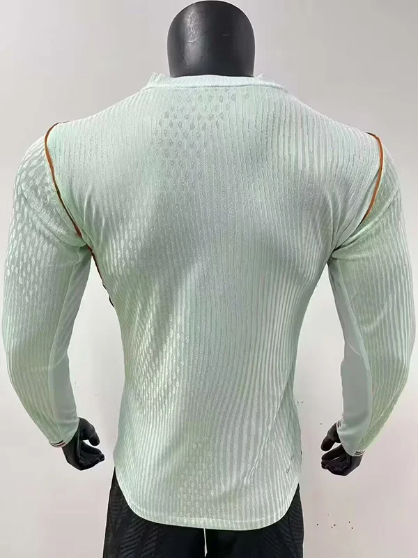 France 2026/27 Away Long Sleeve Jersey Player Version - Back View | KFCOOL